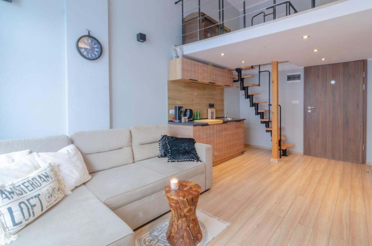 Holiday Home Loft Z Antresola I Balkonem Przy Plazy Miedzyzdroje Eksteriør bilde