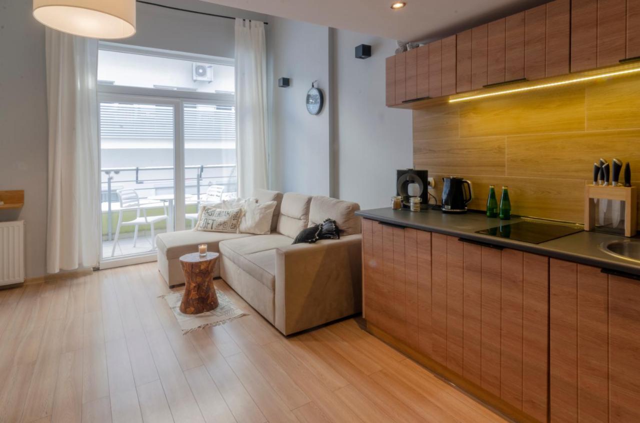 Holiday Home Loft Z Antresola I Balkonem Przy Plazy Miedzyzdroje Eksteriør bilde